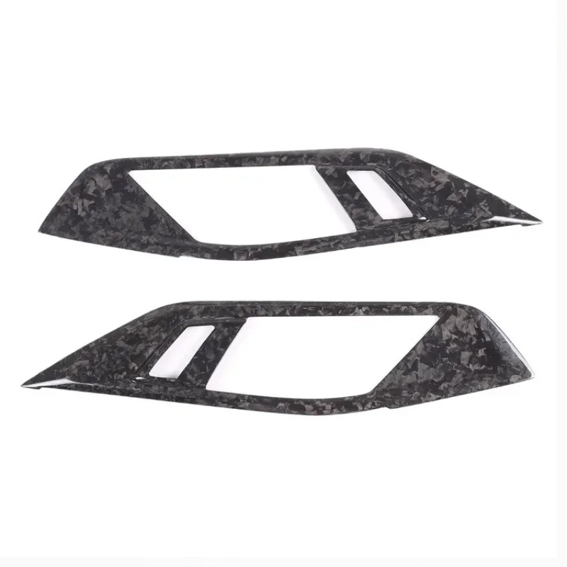 

For BMW 4 Series G22 G23 Double Door Real Dry Carbon Fiber 2022-2024 Inner Handle Cover Decoration Modification Accessories