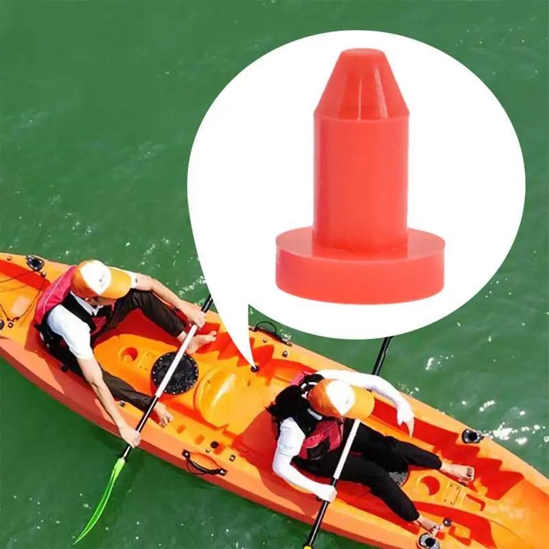 Silicone Kayak Plugs Silicone Drain Plugs For Canoe Multipurpose Kayak Accessories Wear-Resistant Canoe Plugs For Standard Kayak