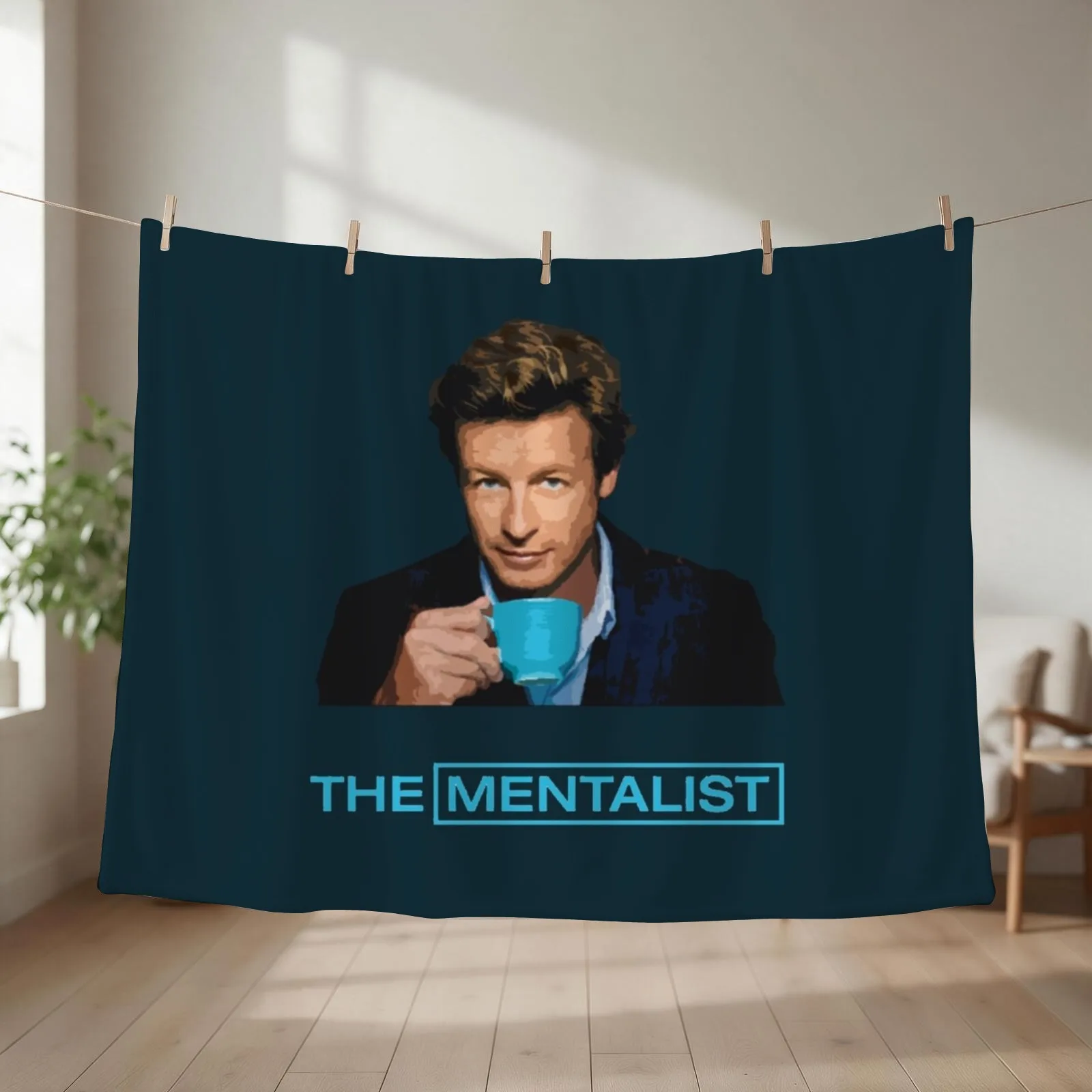 The Mentalist Throw Blanket Loose Heavy Hairy Thin Blankets