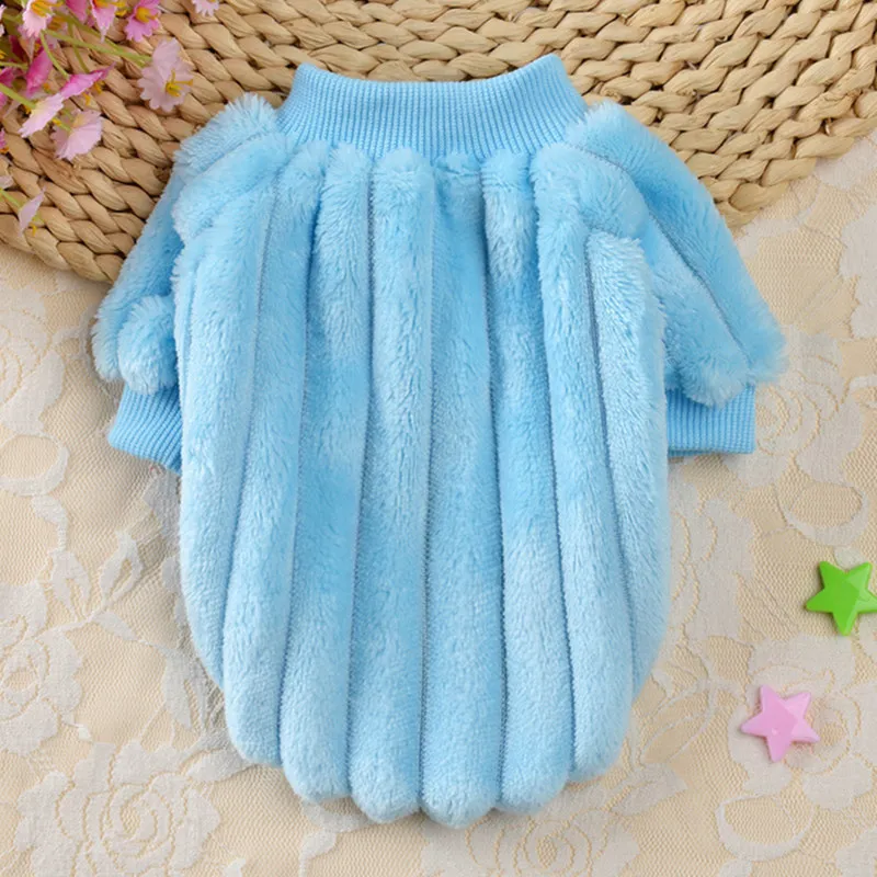 

Dog Hoodie Fleece Dogs Hoodies Autumn Winter Dog Clothes for Small Dogs Plush Hoodie Thick Pet Clothes Pet Clothing Plus Velvet