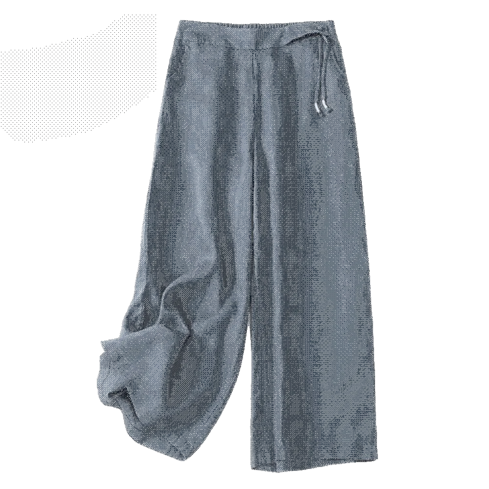 

New Retro Style Wide Leg Pants Straight Leg Loose Casual Pants High Waist Summer Cotton Linen Pants Women's Fashion