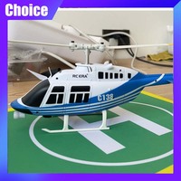 BELL206 RC ERA 1:33 RC Helicopter Six-Channel Single Rotor Aileron Free Fixed Altitude Version Aircraft Toy Helicopter Gift