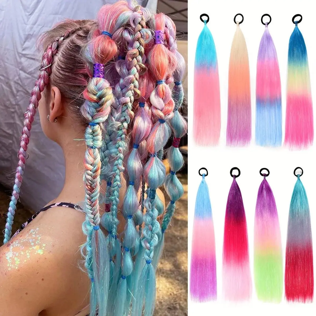 ombre-hair-extensions-braid-tail-blend-tinsel-hair-accessories-for-fashionable-hair-styling