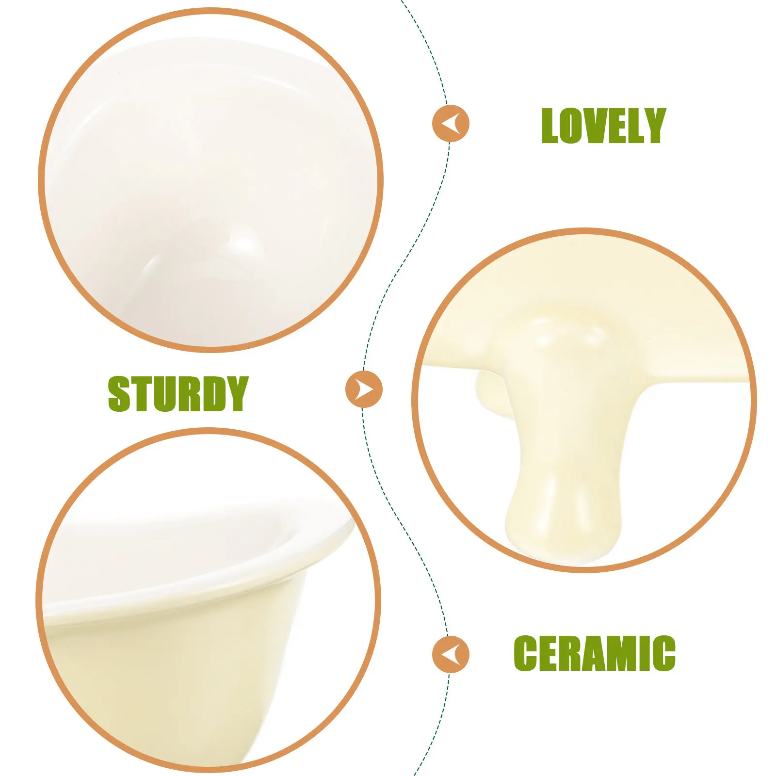 

Mini Ceramic Plant Pot Unique Flowerpot for Succulents Cactus Bonsai Tub Style Indoor Planter Decorative Home Garden Tabletop