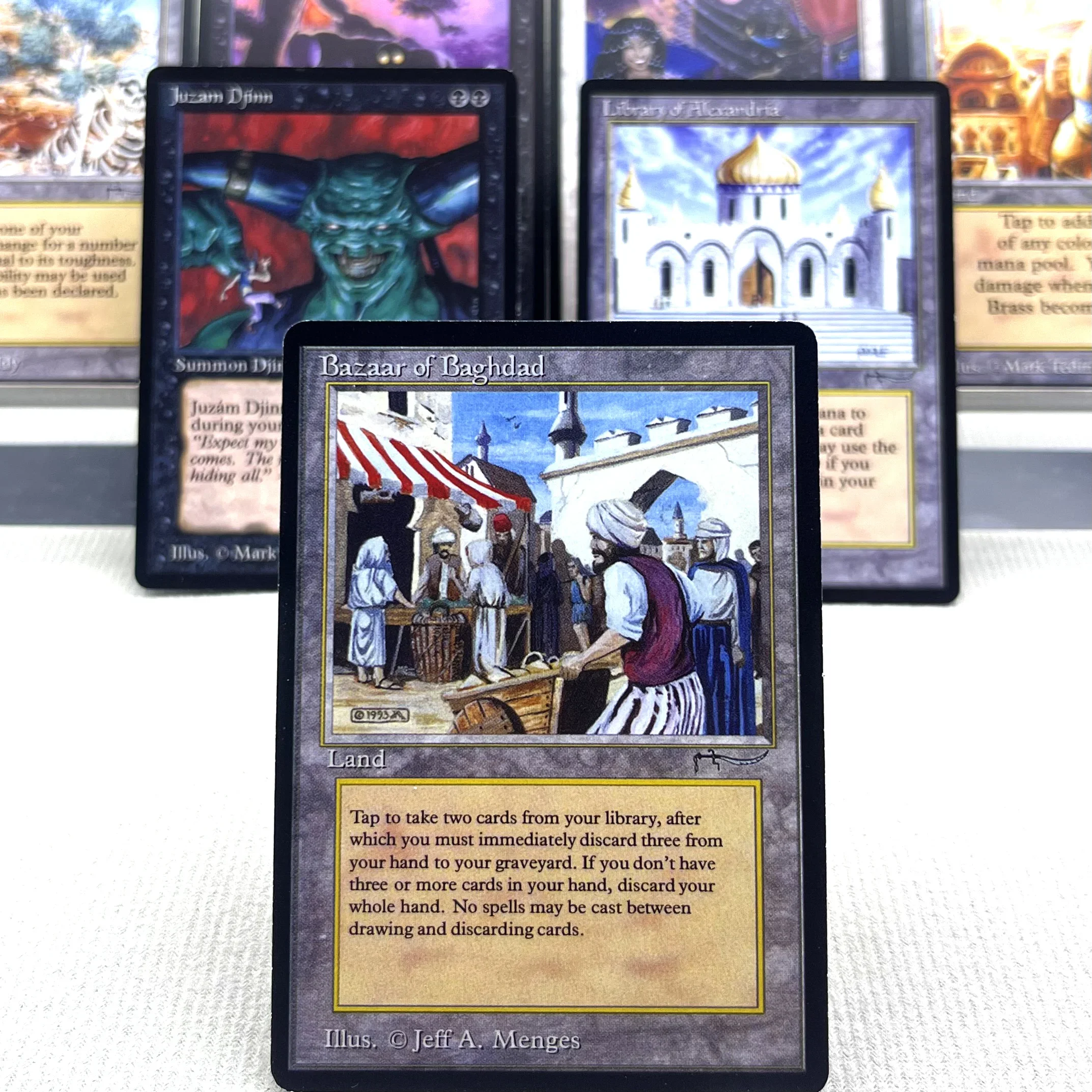 BETA ARN NORMAL3/2-01 بطاقات TCG للمنزل اللعب الوكيل السحري الشتاء الجرم السماوي mox الياقوت البحر تحت الأرض بازار التجمع