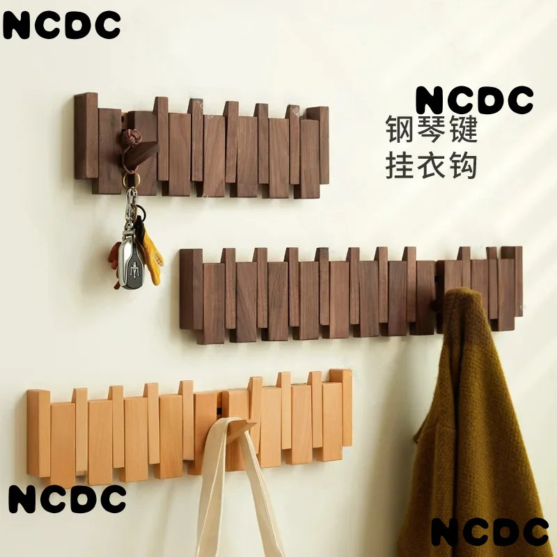 nordic-furniture-piano-rack-solid-wood-personality-coat-racks-wall-hanger-hanging-clothes