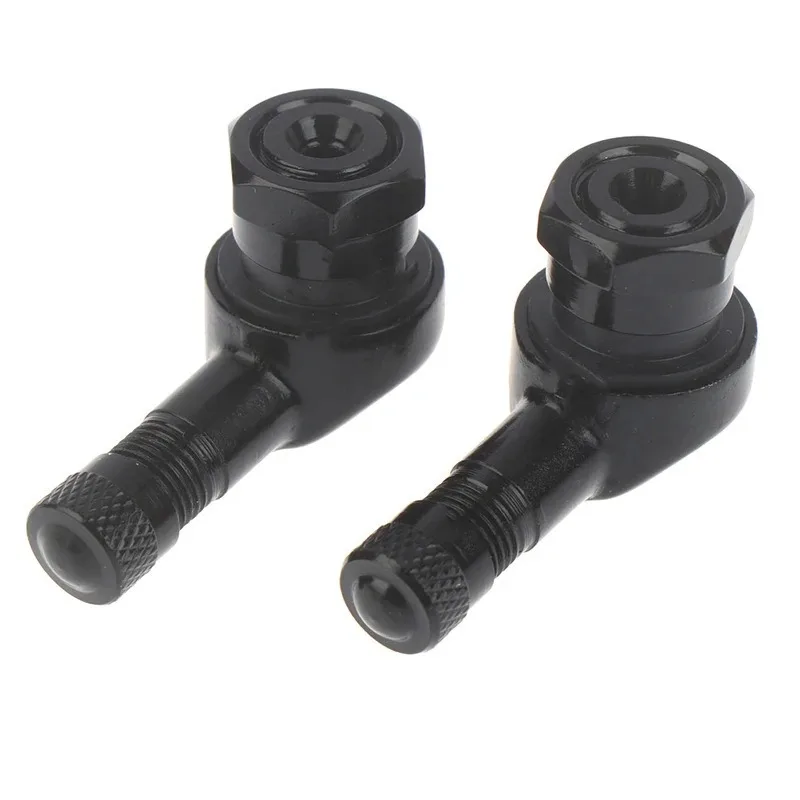 1/2PCS Aluminum Alloy Valve Motorcycle Rim 90 Degree Angle Motorcycle Wheel Tire Tubeless Valve Stems For Rim Wheel Parts