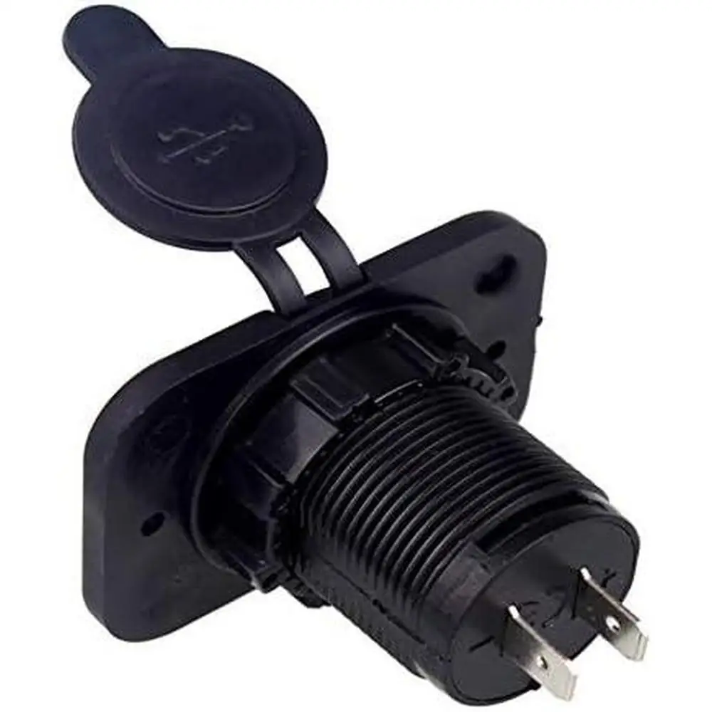 5V/3.1A chargeur de voiture 12V-24V étanche double voiture LED voltmètre chargeur prise adaptateur sortie voiture bateau moto voiture camion