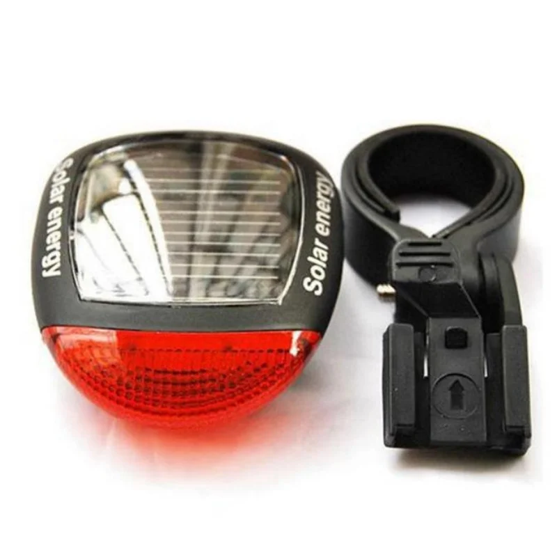 

ISURE MARINE Solar Powered Bicycle Tail Light Night Riding Warning Light Mountain Bike Tail Light