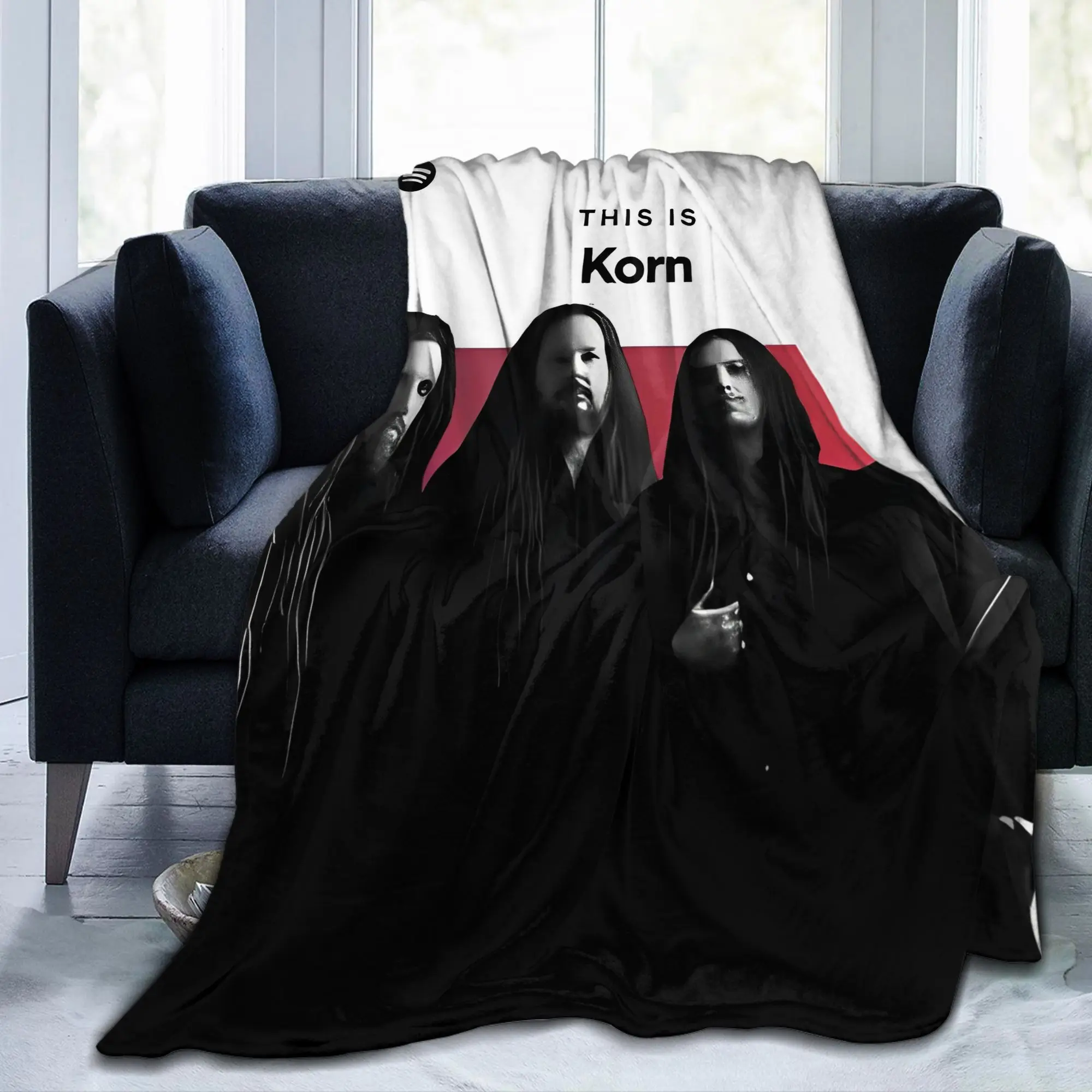 This is Korns Blanket Nu Metal Band Neidermeyers Flannel Awesome Warm Throw Blanket for Home Summer