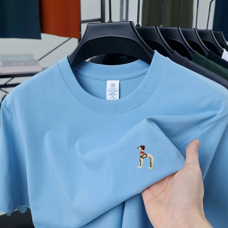 

Мужская футболка ort Sve round Ne Pure Color, свободный крой, летняя, впитывающая пот, 00% хлопок, повседневный современный топ