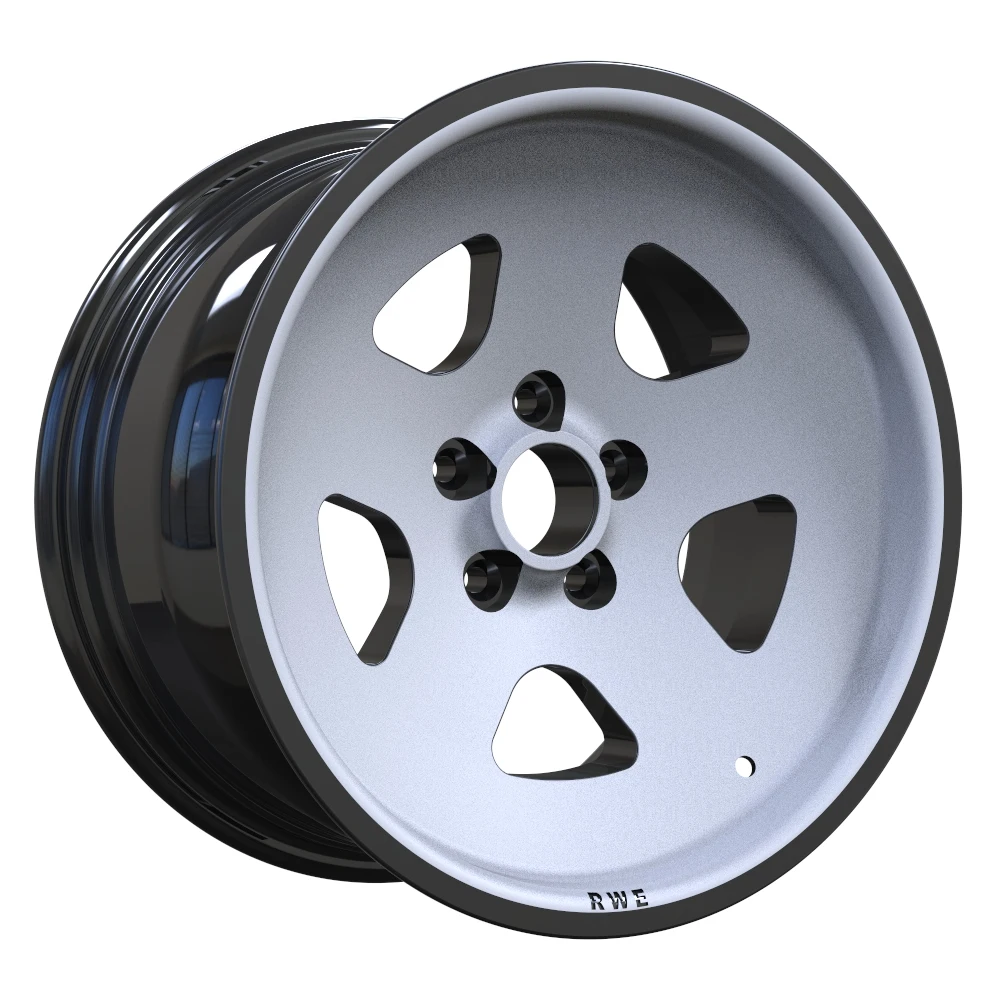 

New RWE 16 Inch Dual-Color Forged Wheel Customized Concavity Design Polished & Brushed 70mm Aluminum for Off-Road Vehicles