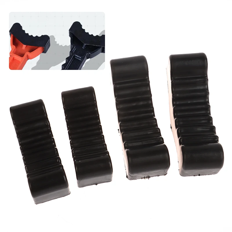 1Pair Safety Grip Pads Anti-slip And Anti-vibration Rack Buffer Sleeve Bracket Rack Buffer Sleeve Multi-purpose Accessories