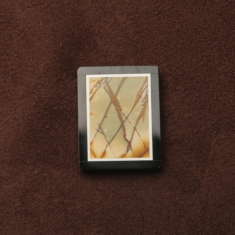 

Natural Multi-Color Picassp Jasper Obsidian Howlite Side Drill Pendant Bead Elegant Fashion Jewelry Gift 39x31x5mm 14.1g