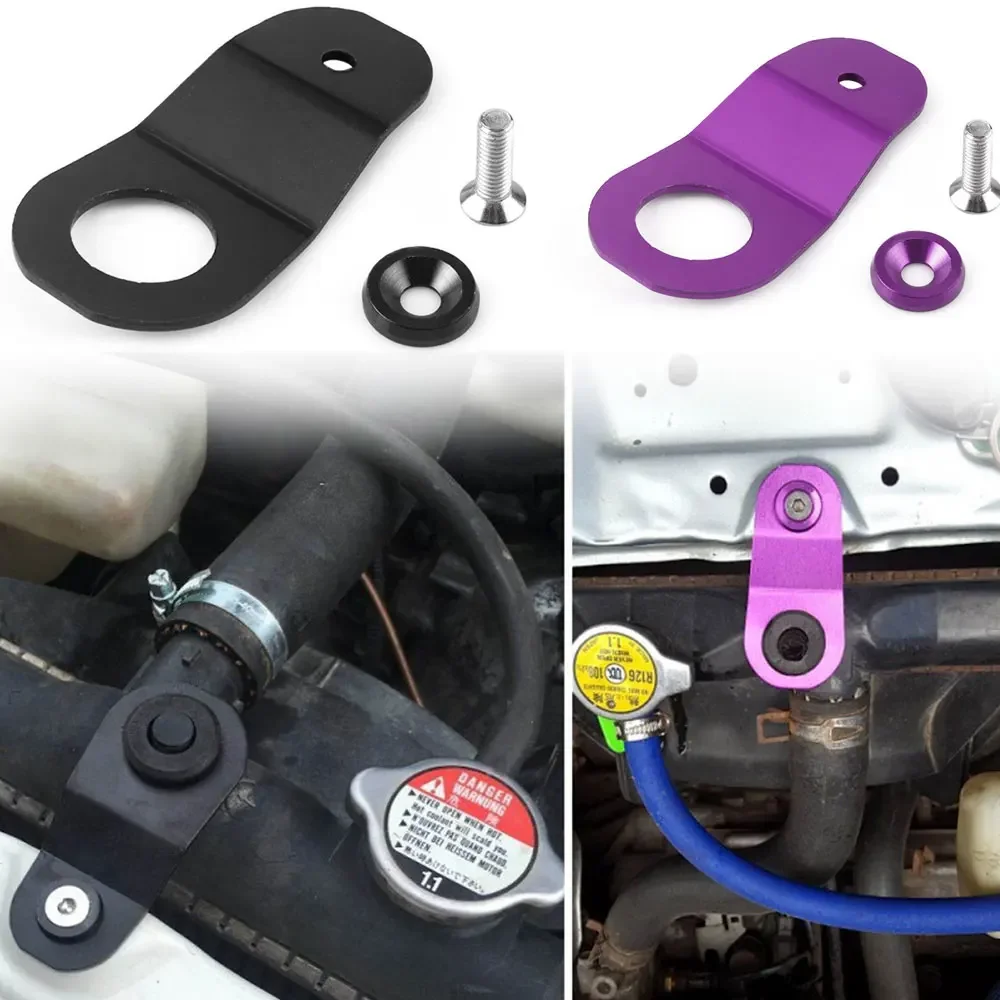 

Автомобильный кронштейн резервуара для воды, пряжка резервуара для воды J dm, термостойкий кронштейн радиатора, фиксированный, подходит для Honda Civic 1996-2000 EK