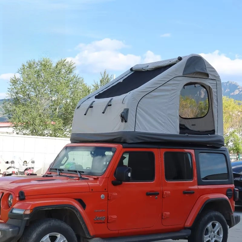 

Cotton Waterproof Outdoor 1-3 Person Soft Shell Roof Top Tent for Car Truck Camping Foldable Air Tent for Off-Road