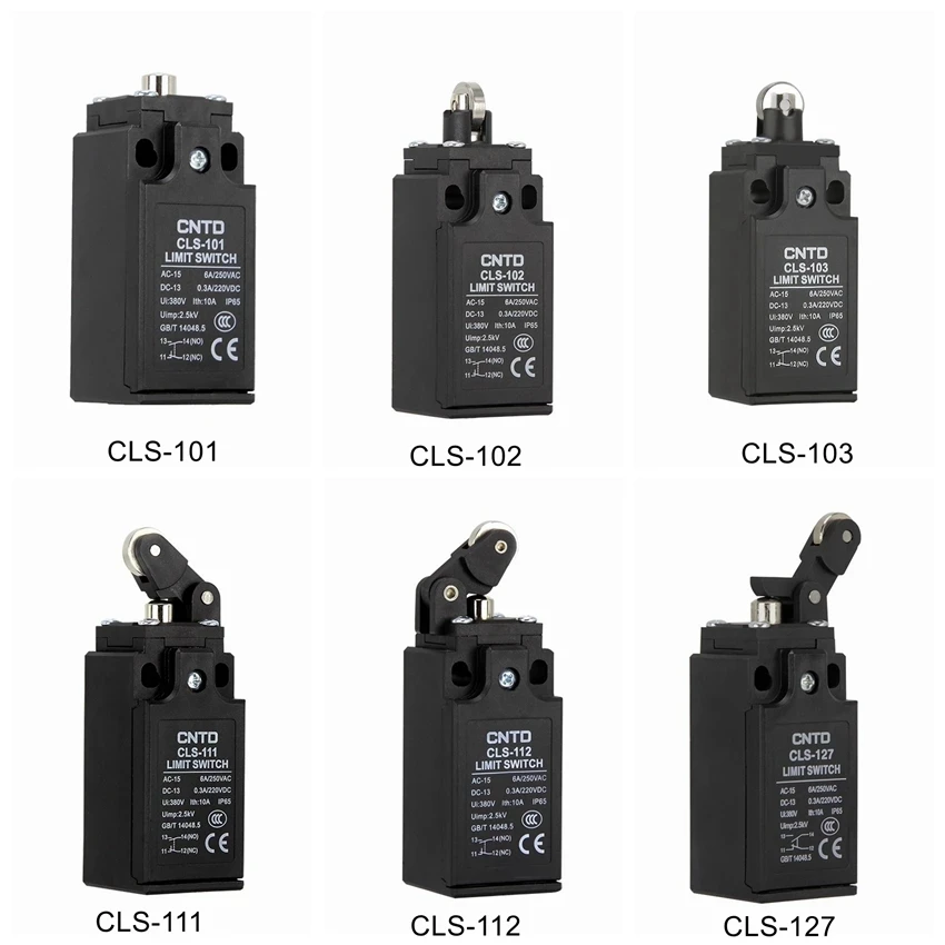 CNTD CLS Travel Limit Switch CLS-101 CLS-103 CLS-111 CLS-121 CLS-127 CLS-131 CLS-161 CLS-191 CLS-181 171 1NO1NC 10A 250V Ip65