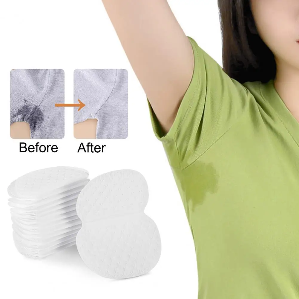 50/100Pcs Underarm Sweat Pads Super Absorption Antiperspirant Stickers Strong Adhesive Anti-Sweating Pads Deodorant Patches