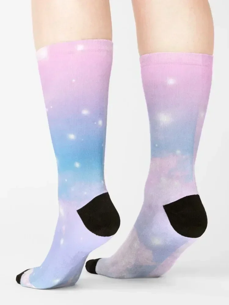Pastel Cosmos Dream #4 #decor #art Socks designer brand Novelties short loose Mens Socks Women's