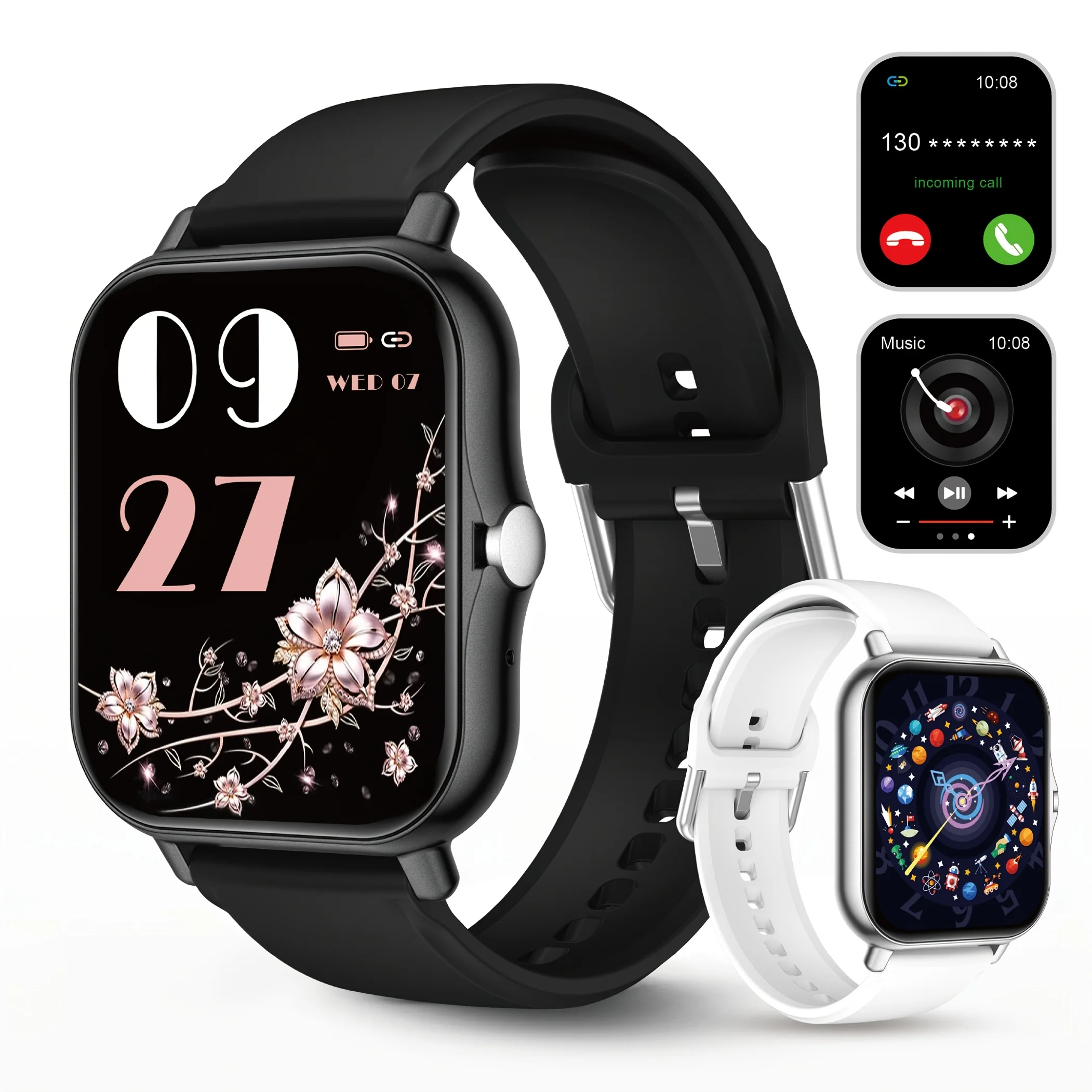 1.83-inch Latest Sports Smartwatch, Supports Wireless Callin