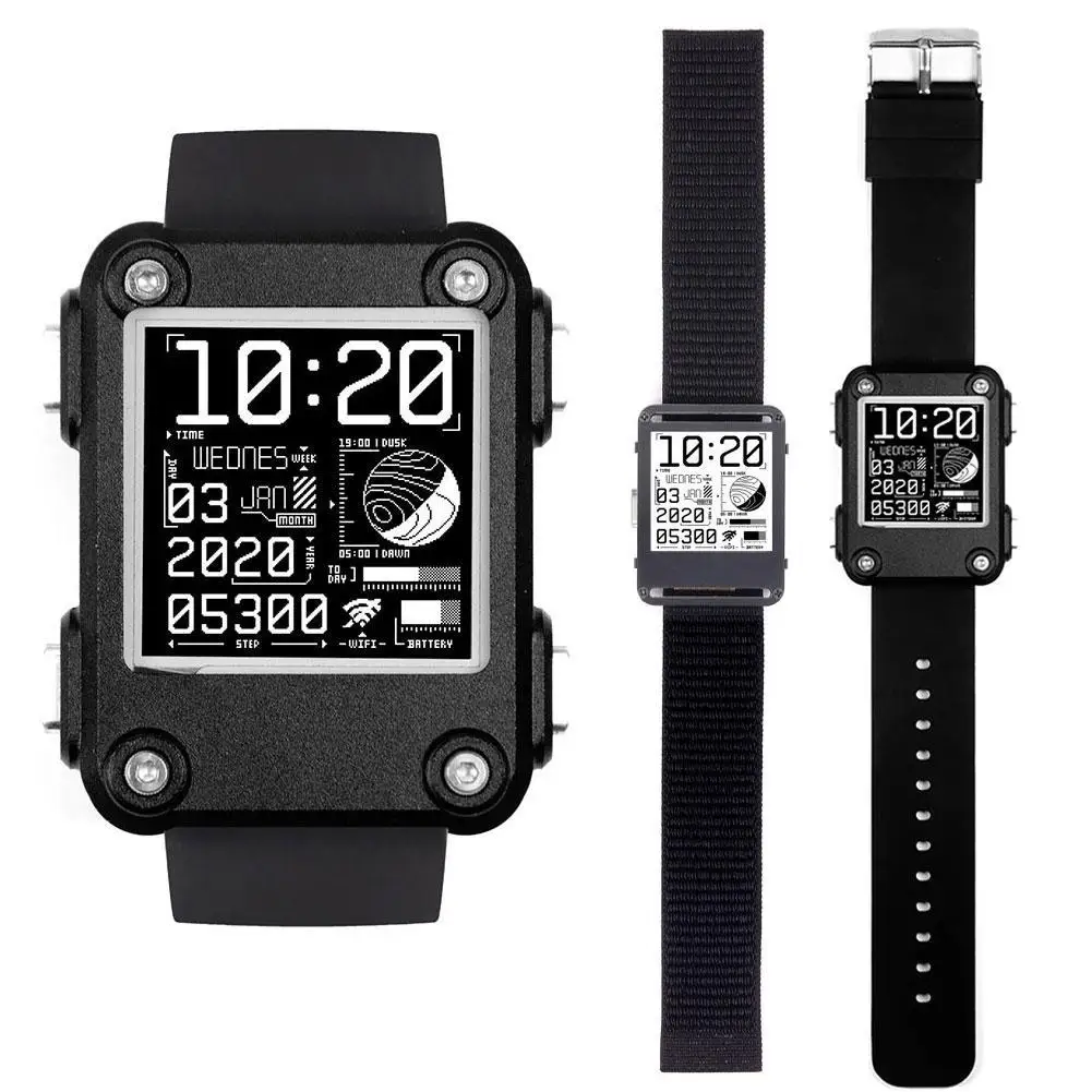 Watchy ESP32 V2.0 Programmable Water Screen Open Source Electronic Watch 1.54in Screen Wifi/BT Connection Low Energy Consumption