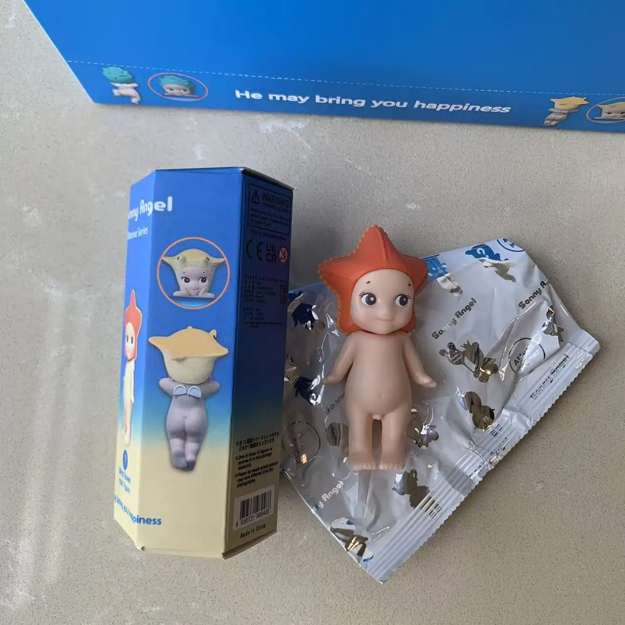 Niedliche Engel-Hippers Blindbox Meerestiere Stehende Serie Anime-Figur Raumdekoration Sammlerstück Weihnachtsgeschenk für Kinder – Detail 5