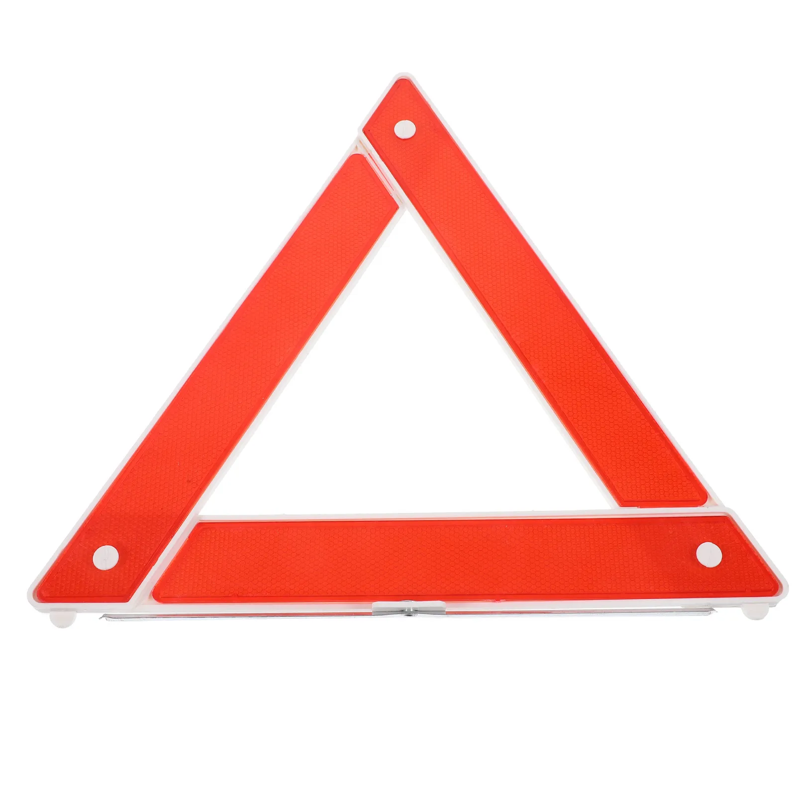 

Triangle Warning Sign Foldable Reflective Safety Triangles for Roadside Parking Traffic Metal Plastic Highway Markers