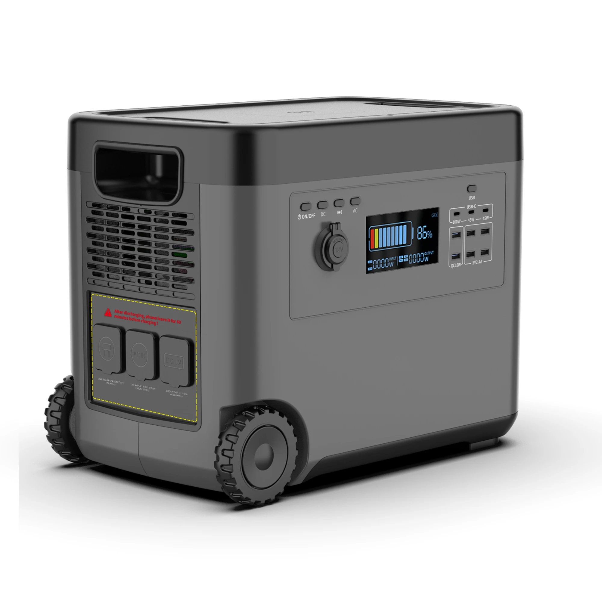 

Germany Stock 2500w 3000w 5000w 220V Portable Solar Power Station