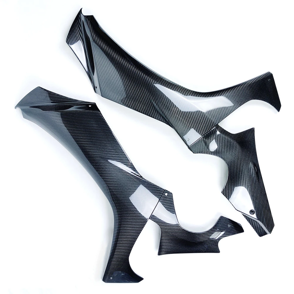 710Hot3K/12k  3*3 Carbon Fiber   for  R1 R1M  Motorcycle  Protectors Side Panels Covers Side Fairings 2015-2019 2020+
