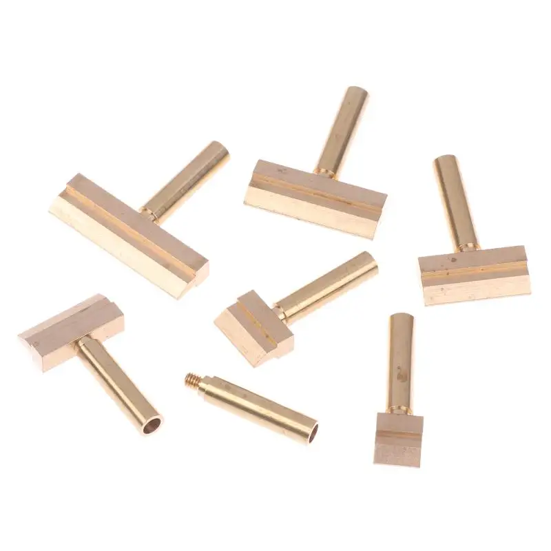 B*1PCS Spade-shaped Aoldering Iron Tip 10.5-40mm Width, Suitable For 936-937-8898-8586-888D Series Soldering Iron Welding Tools