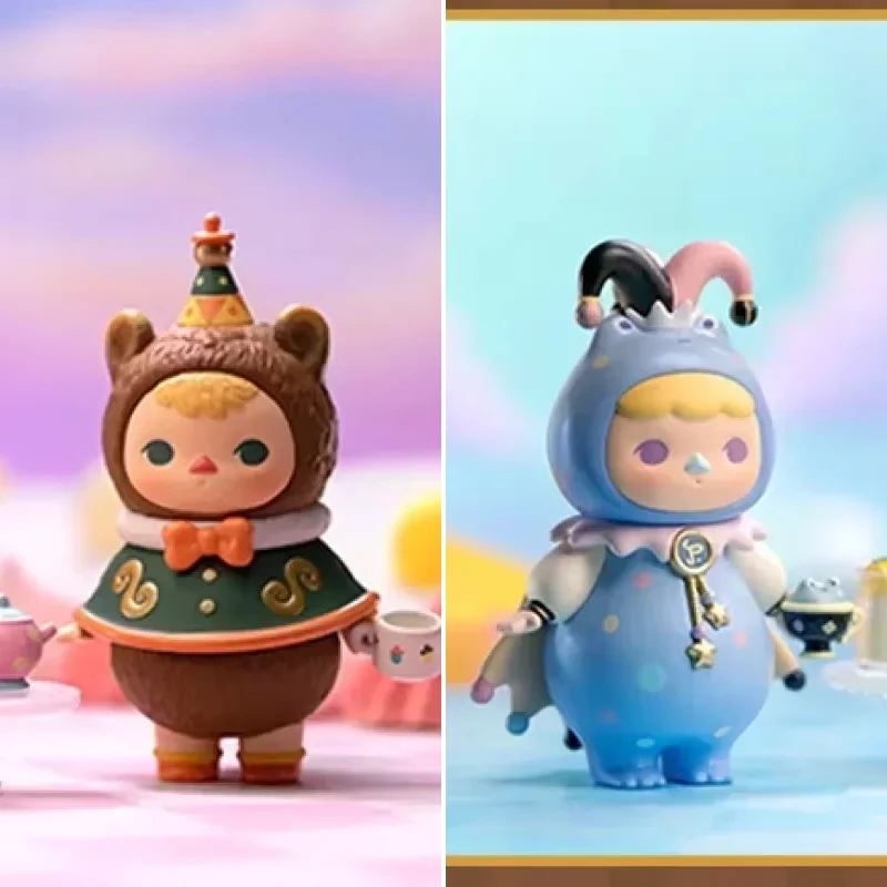 

POP MART PUCKY ANIMAL TEA PARTY Series Genuine Mystery Box Blind Box Guess Bag Toys Doll Cute Desktop Ornaments Collection Gift