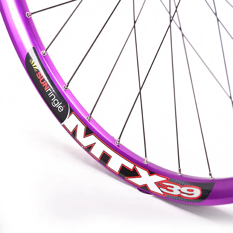 Sunringle MTX39 Mountain bike wheel set 26/27.5inch MTB Aluminum
