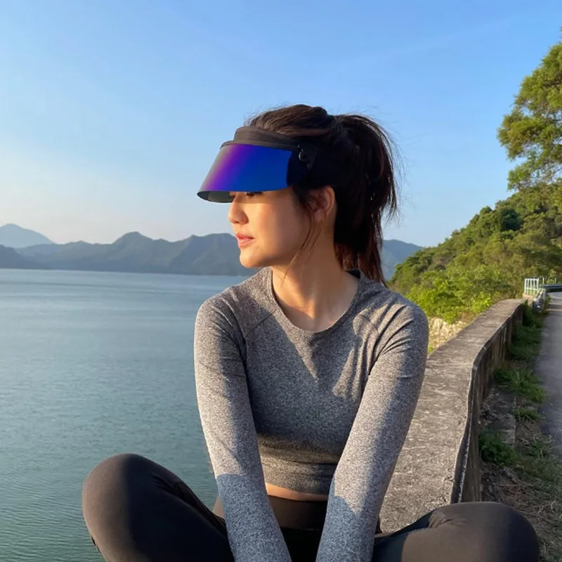 Luxury Women's Sun Hat with Lenses, Suitable for Outdoor Sports/hiking/cycling/beach Hats, Effectively Blocks Ultraviolet Rays.