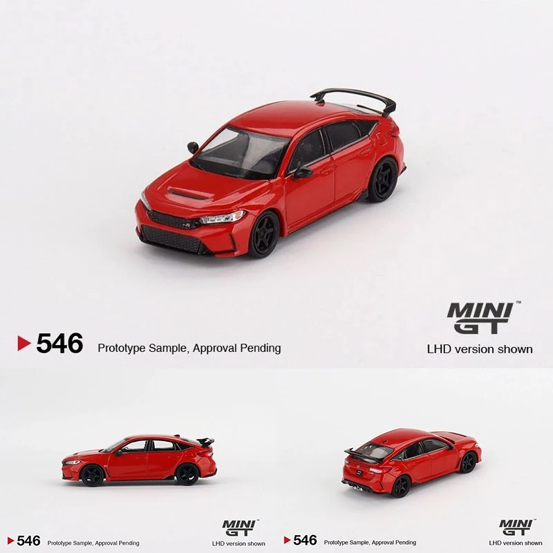 

MINIGT 1:64 FL5 Rallye Red 2023 W/ Advan GT Wheel Alloy Diorama Car Model Collection Miniature Carro 546 In Stock