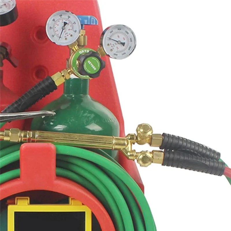 

ABKS-Oxygen Acetylene Regulator Set, Welding Regulators Oxygen &Acetylene Gauges, Oxygen & Acetylene Regulator Combo