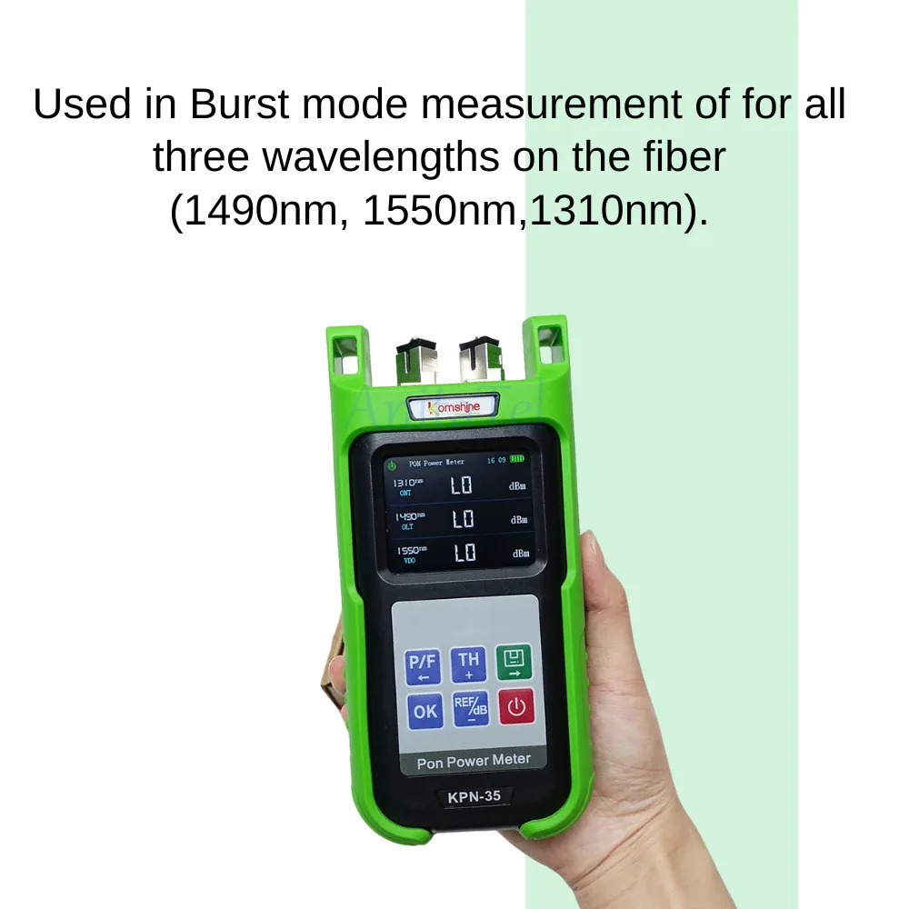 FTTX FTTH Komshine KPN-35Pon Cable Handheld Fiber Optical Tester PON Power Meter