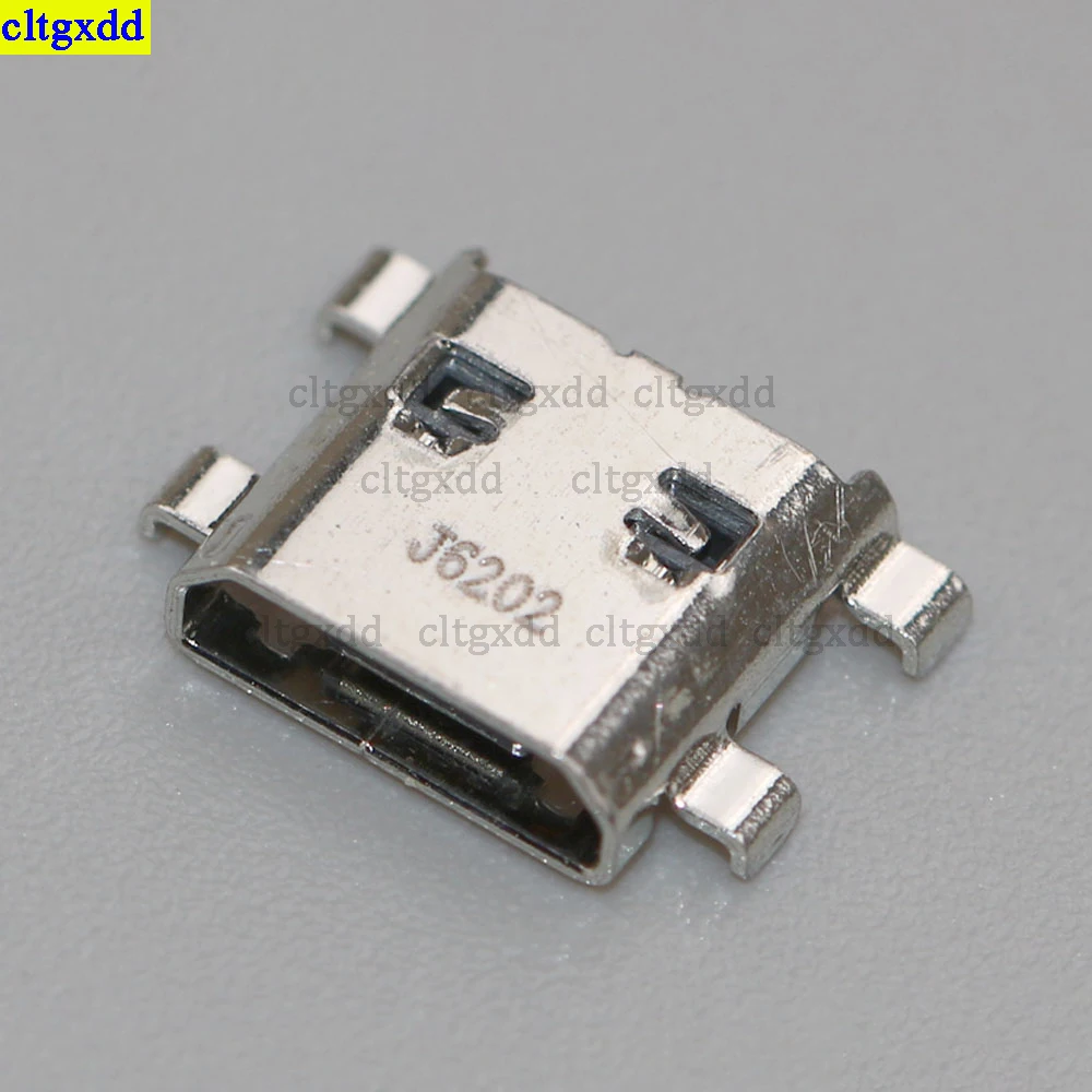 Cltgxdd-موصل منفذ شحن usb مصغر ، 5 قطع/دفعة مناسبة لهاتف i8160 ، s5160 ، 6 دبوس ، مقبس شحن ، قاعدة توصيل