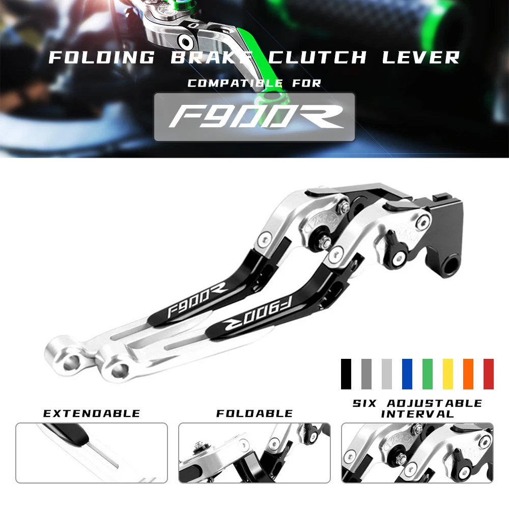 

For BMW F900R F900XR CNC Motorcycle Brake Clutch Handle Levers Adjustable Extendable Folding Lever F900 R/XR 2020-2022