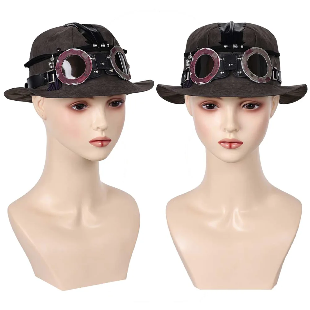 Großhandel Fliegermütze Kinder Jungen Mädchen Cosplay Kostümzubehör Anime Spiel Isha Baseballmütze Dunkelbraun Frühling Herbst
