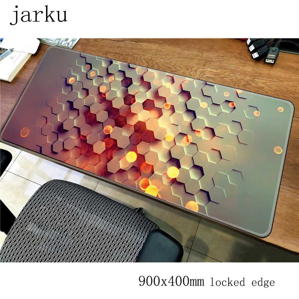 Hexagon Abstract mousepad gamer 700x300X3MM gaming mouse pad cool new notebook pc accessories laptop padmouse ergonomic mats