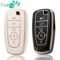 2 3 4 5 Buttons TPU Car Remote Key Case Cover For Ford Explorer Mustang Fusion Escape F150 F250 F350 F450 F550 Keyless Shell Fob