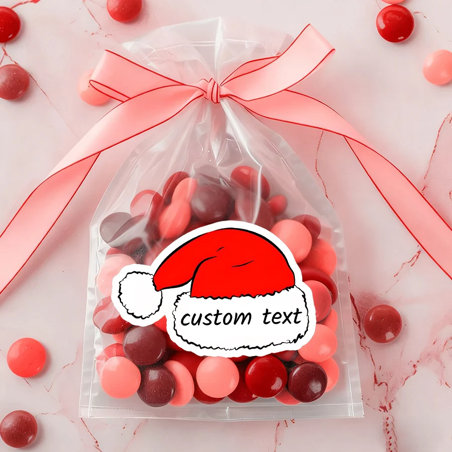 Custom Christmas Name Stickers-Personalized Gift Tags,Waterproof Labels for Santa Gifts,Toys,Stocking Stuffers,Candy Bags&Cards