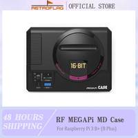 Retroflag MEGAPi MD Case for Raspberry Pi 3 B+ (B Plus) Safe Shutdown and Safe Reset MEGAPI Game Case