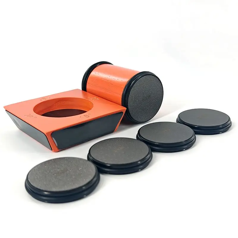 Orange 15/18/20/22°Rolling Knife Sharpener Magnetic Knife Holder Diamond Sharpening Stone Kit Roller Kitchen Accessory With Box