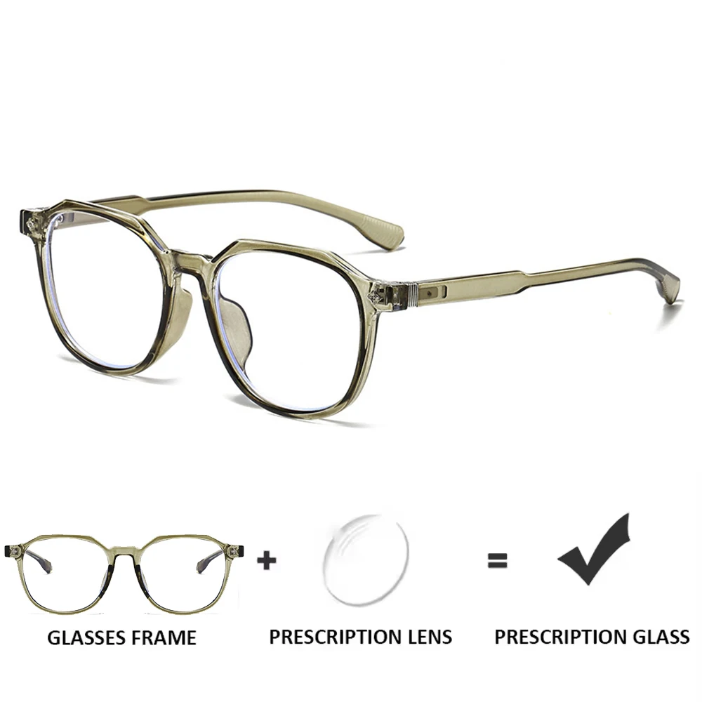 

Square Acetate Prescription Glasses Women Men Optical Eyewear Anti Blue Light Myopia Eyeglasses Customizable Reading Glasses