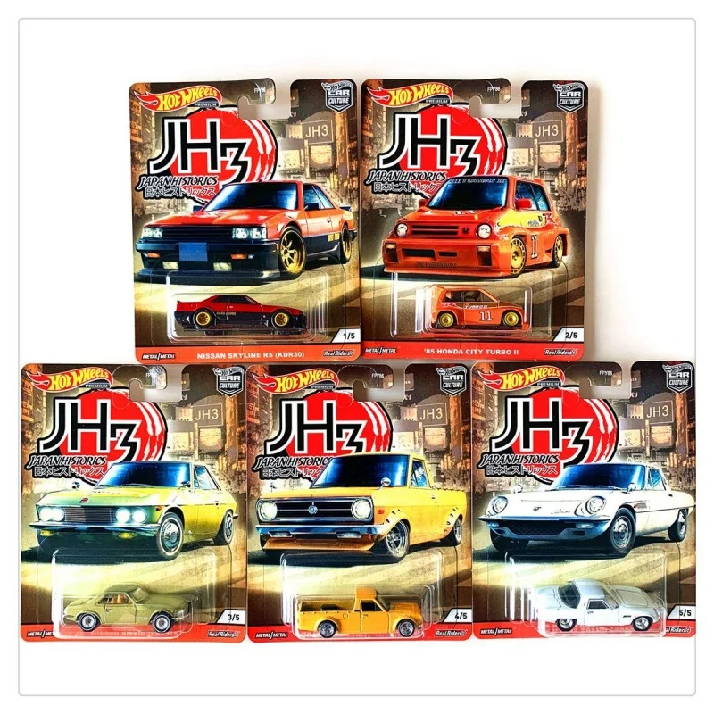 รถฮอตวีลส์ FPY86 รุ่น Japan Historics3 4 5 ซีรีส์ ของสะสม รถโมเดลไดแคสต์ AE86 ของเล่นสะสม ของขวัญเซอร์ไพรส์ ของตกแต่ง