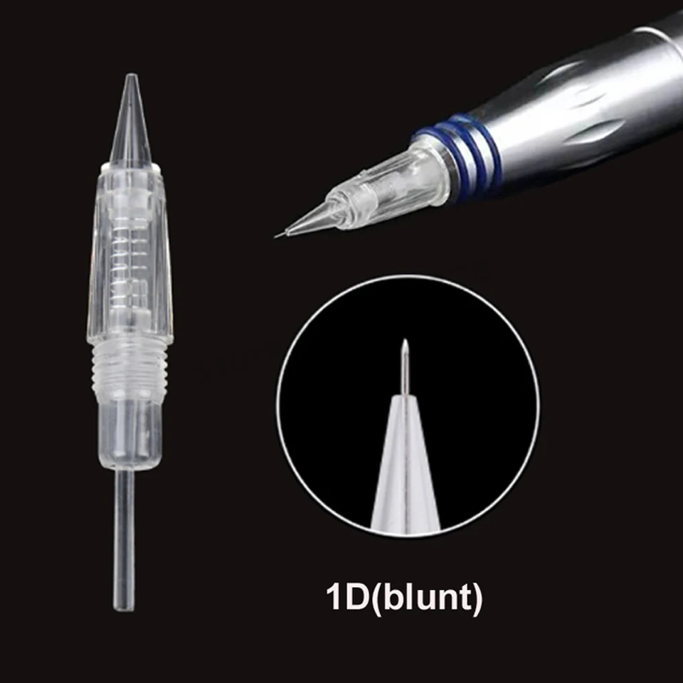 Cartucho de aguja de tornillo para máquina de tatuaje permanente Charmant Premium, 1P, 1D, 2P, 3P, 3FP, 5P, 5FP, 7FP, 7P, 5 unidades, nuevo y de