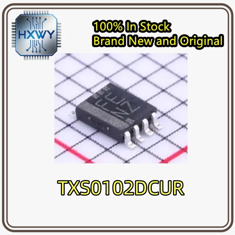 30/100 piece TXS0102DCUR FENZ VSSOP-8 2 bit bidirectional voltage level translator chip new original stock