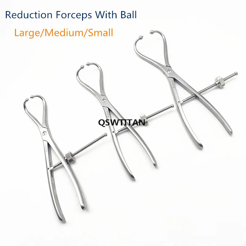 Orthopedic Reduction Forceps Bone Reduction Forceps With Ball Tip Upper/lower Bone Forceps Veterinary Orthopedic Instruments