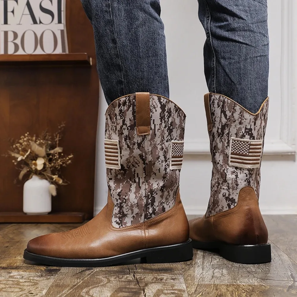 

Men's autumn and winter boots Retro casual personalized style Outdoor Street Daily Fashion Party 38-46 Gentleman's Comfortable